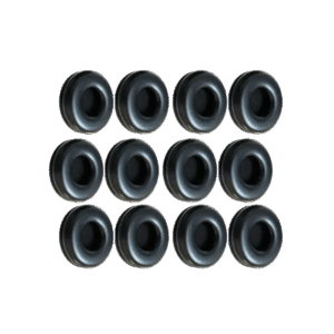 YEALINK LEATHER-EAR-CUSHION-FOR-UH34/YHS34-(12-PCS) – Almohadillas de Repuesto / Piel Sintética / Aislamiento Acústico / 12 Piezas / Instalación Rápida