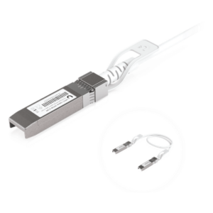 UBIQUITI UACC-UPLINK-SFP28-0.3M – Cable DAC SFP28 / 25/10/1 Gbps / 0.3 m (1 ft) / SFP28 a SFP28 / Auto Link Optimization
