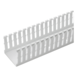 PANDUIT F2X4WH6 – Canaleta Ranurada / 2.25x4.1 in / 1.8 m (5.9 ft) / PVC Sin Plomo / UL94V-0 / Alta Densidad