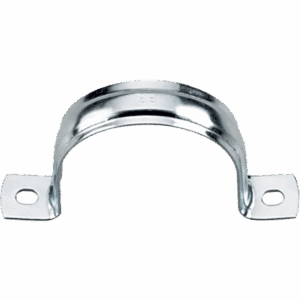 PRECISION PST-TSP-075 – Abrazadera Omega / Acero Galvanizado / 3/4" (19 mm) / Certificación UL / Fijación Dos Orificios / Anticorrosivo