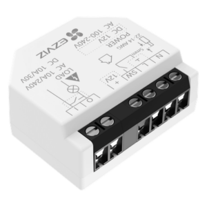 EZVIZ CS-T35WD – Relé Inteligente Wi-Fi / 16A 250VAC / Wi-Fi 6 y BLE / Alcance 200 m (656.2 ft) / Control por Voz / Compatible Matter