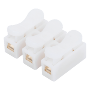 EPCOM POWERLINE PCON3 – Conector Push / 3 Contactos / 250V 10A / -40°C a 100°C / Cables 0.5 a 3.5 mm² / Material Antiflama