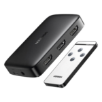 UGREEN 80125 – Conmutador HDMI / 3 Entradas a 1 Salida / 4K@30Hz / 3D / Control Remoto IR / Indicador LED