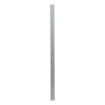 CHAROFIL CH-DC100X100L – Ducto Cuadrado Embisagrado / 10 x 10 cm / 1.52 m (4.99 ft) / Capacidad 159 Cables Cat6 / Acero al Carbón con Epóxica / Knock Out 3/4' y 1'