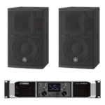 YAMAHA CHR10KIT/PX – Kit de Refuerzo Sonoro / 2 Bocinas Pasivas 2 Vías 10" / Amplificador Clase D 800W a 4Ω / Respuesta 55Hz-20kHz / 32.8ft-65.6ft Cobertura