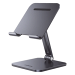 UGREEN 40393 – Soporte para Tablet / Ajustable 5-135° / Altura 7.1-9.1 pulgadas / Carga Máxima 1 kg / Aluminio / Plegable