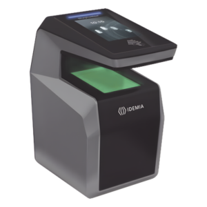 IDEMIA (MORPHO) 293722319 – Lector de huella sin contacto / Multiformato MIFare, DESFire, Prox HID, iCLASS, QR / IP65 / PoE / Captura 4 dedos