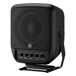 YAMAHA STAGEPAS 100BTR-MKII – Sistema PA Portátil / 100 W Clase D / Driver Coaxial 6.5" / Batería 60 Wh 6 h / Bluetooth / 3 Canales / SPL 120 dB