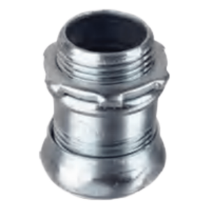 PRECISION PST-ES-605S – Conector de Compresión / 1 1/2" (38 mm) / Acero Galvanizado / UL Listed / Anticorrosivo