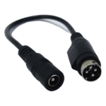 EPCOM POWERLINE CHDCM4P – Adaptador DC / Jack Hembra 5.5x2.1mm a Minidin 4 Pines Macho / 168mm / DVR y NVR