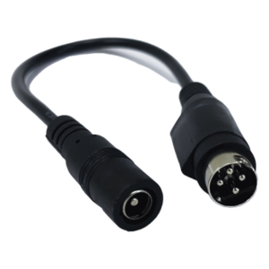 EPCOM POWERLINE CHDCM4P – Adaptador DC / Jack Hembra 5.5x2.1mm a Minidin 4 Pines Macho / 168mm / DVR y NVR