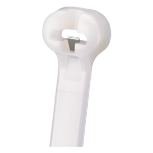 PANDUIT BT3S-M – Cincho Dome-Top / 12.0' (305mm) largo / 4.7mm ancho / Nylon 6.6 / Color Natural / 1000 piezas