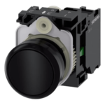 SIEMENS 3SU11000AB101BA0 – Botón de Mando Industrial / 22 mm / IP69K / Contacto NA / -25°C a +70°C / 10 Millones de Ciclos