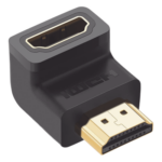 UGREEN 20109 – Adaptador HDMI / 90° Hacia Abajo / 4K@60Hz / Macho a Hembra / HDMI 2.0 / Compacto