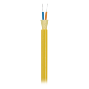 PANDUIT FSDRA02Y – Cable de Fibra Óptica Monomodo / 2 Hilos OS2 9/125 / G.657.A1 / Tight Buffer 900 µm / Riser OFNR/FT4 / 4.75 mm / Precio Por Metro