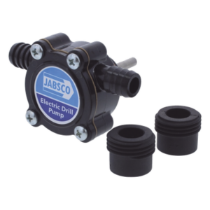 JABSCO 17250-0003 – Bomba de taladro / 3.5 GPM (13 LPM) / Autocebante 3 pies (1 m) / Eje 6 mm / 0.16 kg