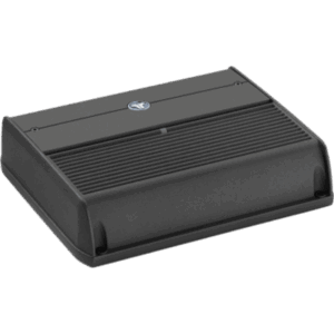 JL AUDIO 10-03115-00 – Amplificador Náutico y para Automóvil / 4 Canales / 400 W / Clase D / Rango Completo / 100 W RMS x 4 a 2 Ohmios / Filtros 50-500 Hz / Control Remoto Opcional / JL Audio