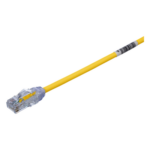 PANDUIT UTP28X1YL – Cable de Parcheo UTP Cat6A / 28AWG / CM-LSZH / 0.3 m (1 pie) / Amarillo