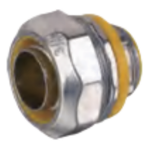 PRECISION PST-LTS-050 – Conector Recto Metálico para Tubo Liquid Tight / 1/2 pulgada / Aleación de Zinc / Forro PVC/Nylon / Sellado Estanco