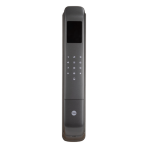 YALE-ASSA ABLOY MX83424 – Cerradura Digital / Reconocimiento Facial 3D / Sensor de Huella con IA / 100 Huellas / 100 Tarjetas MIFARE / IP54 / Aleación de Aluminio