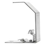 CHAROFIL MG-64-161EZ – Estribo de Suspensión / Charolas 50 y 100 mm / Acabado Electro Zinc / Fijación Directa / Espacios Reducidos