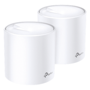 TP-LINK DECOX20-2PACK – Sistema Mesh Wi-Fi 6 / AX1800 Mbps / 4 Flujos Simultáneos / 2 Puertos Gigabit WAN/LAN Auto-Detección / 2 Antenas Internas / Administración App Móvil