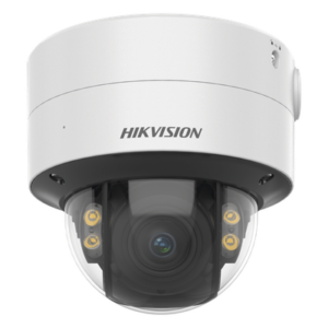 HIKVISION DS-2CD3747G2T-LZSU(C) – Domo IP 4 Megapixel / Imagen a Color 24/7 / Lente 2.8 - 12 mm / Luz Blanca 40 mts / WDR 130 dB / Exterior IP67 / IK10 / Captura Facial / Videoanaliticos / AcuSense