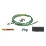 PANDUIT RGCBNJ660P22 – Kit de Jumper de Puesta a Tierra / 6 AWG / 1.52 m (5 ft) / Zapata 45° / Conector Htap 2-6 AWG / UL 467 / NEBS Level 3