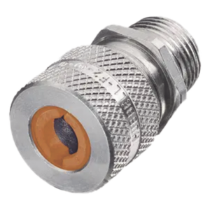 HUBBELL HUB-SHC-1030 – Conector de Cable / Aluminio Macho Recto / Calibre 3.2-4.7 mm (0.13-0.19") / 3/4" / Clase I Div. 2 / NEMA 4, 4X, 12, 13