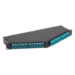 PANDUIT F1ASZO-9612-10S – Panel de Fibra Óptica de Alta Densidad / 96 Puertos LC / OM4 Multimodo / Método A / Rack 19 in