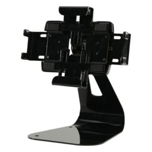 PEERLESS PTM400S – Soporte de Mesa para Tabletas / Ajuste Universal Altura-Ancho / Inclinación ±30° / Rotación 360° / Capacidad 5 lb (2.27 kg) / Versión Seguridad Antirrobo / Gestión de Cables