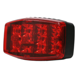 EPCOM INDUSTRIAL SIGNALING XLT2115R – Luz Frontal Ultra Brillante / 9 LED 3W / 25 Patrones Destello / 10-30VCC / 64-104 cm (2.1-3.4 ft) / Rojo