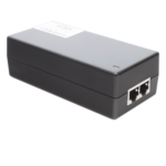 WI-TEK WI-POE55-48V-60W – Inyector PoE / Hi-PoE 60 W / Gigabit 2 Gbps / 2 Puertos / Alcance 100 m (328 ft) / Interior / Plug and Play