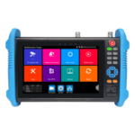 EPCOM TPTURBO8K(BT) – Tester de Video Profesional / Pantalla Táctil IPS 7" / 4K/8K H.265 / IP/HD/Analógico / TVI/CVI/AHD/CVBS / PoE 24W / TDR / HDMI 1080p / Autonomía 10 h