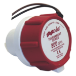 RULE 46DR – Bomba de reemplazo / 800 GPH (3028 LPH) / 12V DC / 5A fusible / 0.34 kg