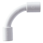 CHAROFIL DX43140 – Curva para Conduit / IP67 / Libre de Halógenos / Ø 40 mm / Radio de Curvatura 120 mm (393.7 ft) / Gris RAL 7035