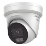 HIKVISION DS-2CD2367G3-LIS2UY/SL – Turret IP / 6 Megapixel / Lente 2.8 mm / 98 ft IR + Luz Blanca / 2 Micrófonos / IP67 NEMA 4X / WDR 130 dB / AcuSense 3.0 / AcuSeek