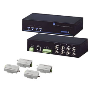 EPCOM TITANIUM KIT4ATR – Kit de Transmisión de Video Analógico / 1 Receptor 4 Canales / 4 Transmisores Activos / Hasta 120 m (394 pies)