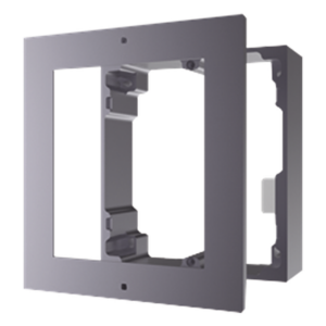 HIKVISION DS-KD-ACW1 – Base de Montaje para Videoportero IP / 1 Espacio / Superficie / Aluminio / -40°C a +60°C (-40°F a 140°F) / 117 x 107 x 32.7 mm (4.61 x 4.21 x 1.29 in)