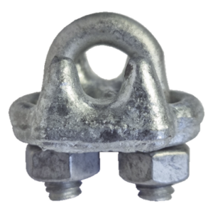 SYSCOM TOWERS NUDO-18-FJG – Nudo de Perro para Cable / Acero Forjado Galvanizado en Caliente / 1/8" / Torque 6 N.m / Amarre 3 Piezas / Suspensión de Alta Carga