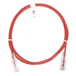 LINKEDPRO BY EPCOM LP-UT6-150-RD-28 – Cable de Parcheo Slim UTP / Cat6 / 1.5 m (4.92 ft) / 28 AWG / 1 Gbps / Rojo