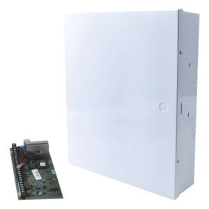 HONEYWELL HOME RESIDEO VISTA-48LA – Panel de intrusión / 8 zonas cableadas expandible a 48 / 3 particiones / Compatible serie inalámbrica 5800 / Con gabinete