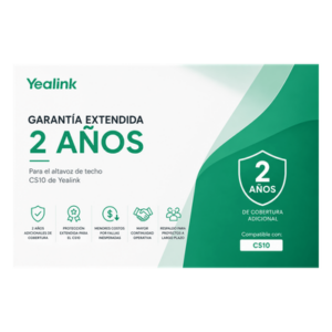 YEALINK CS10-AMS-2YEAR – Garantia Extendida de 2 Años para Altavoz de Techo CS10 de Yealink