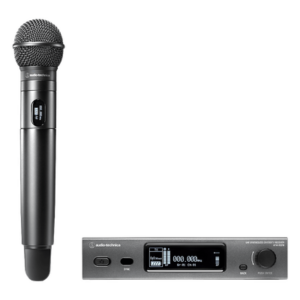 AUDIO-TECHNICA ATW-3212NC510DE2 – Sistema Inalámbrico UHF / Receptor Red / Micrófono Mano / True Diversity / 40 Canales / 100 m (328 ft) / 470-529 MHz