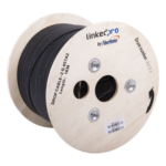 LINKEDPRO BY FIBERHOME IC-DROPA2-2C – Carrete de Fibra Óptica Drop / 1 km / G.657A2 Bifibra / LSZH / Interior-Exterior / 3.28 ft (1 km)