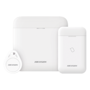 HIKVISION DS-PWA48-K-RONDIN – Kit de Alarma Inalámbrico / 48 Zonas / Comunicación Bidireccional 433 MHz / Batería de Respaldo 12 h / Hasta 4 Sirenas / Frecuencia Tag 13.56 MHz / Temperatura -10 a 55 °C