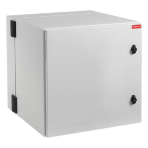 HOFFMAN PTHS242436G4 – Gabinete Industrial ProTek de Doble Bisagra / Puerta Sólida / NEMA Tipo 4/12 / 12 UR / 612 x 600 x 915 mm (24.09 x 23.62 x 36.02 in) / Acero con Acabado en Polvo / RAL 7035 Gris Claro