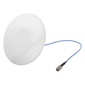 PULSE LARSEN ANTENNAS DASUTCC500NF – Antena DAS para techo / 608-2700 MHz / Bajo PIM -155 dBc / Diseño ultra-delgado traslúcido / Conector N hembra
