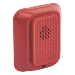 SYSTEM SENSOR HR-L – Sirena de Notificación para Pared / 88+ dBA / 12 o 24 Vcd / Tono y Volumen Seleccionables / Diseño Enchufable / Color Rojo