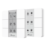 MILESIGHT WS156-915M – Panel de Escenas LoRaWAN / 6 Botones Programables / Display Digital / Alcance 15 km (9.3 mi) / Batería 3 Años